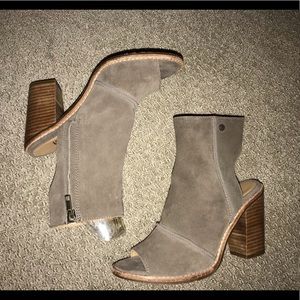 UGG suede heels